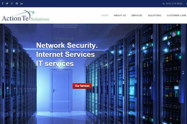 科技网站,Technology Website Design