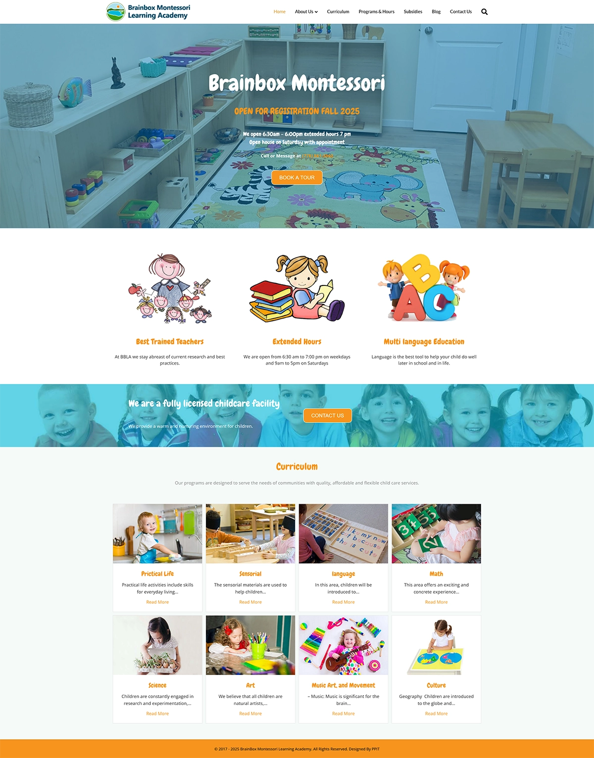 教育类网站设计