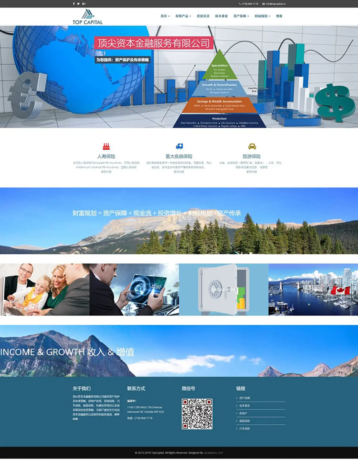 金融类网站设计