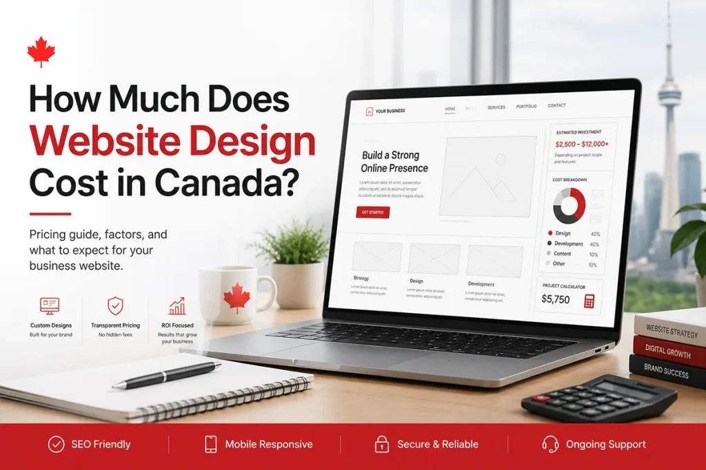 加拿大做网站需要多少钱？Website Design Cost in Canada, Website Design Vancouver SEO article image