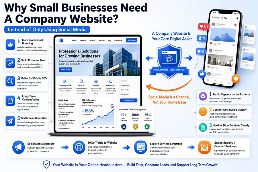 company website
